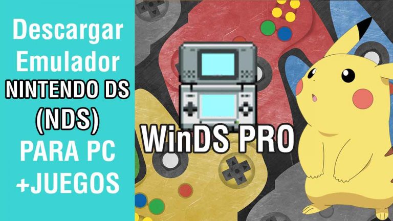 Mirar atrás Abolladura Rezumar ▷ Descargar Emulador de Nintendo DS (WinDS PRO) para PC + Juegos